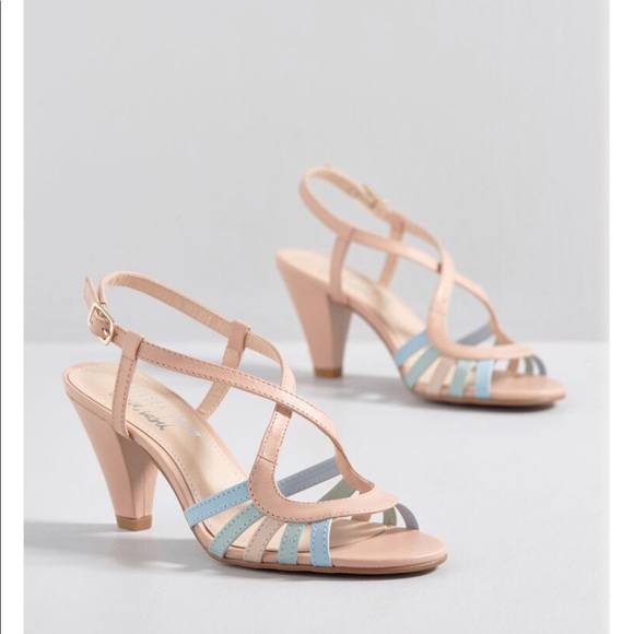 ModCloth Personality First Leather Heel Pink - Picture 2 of 8